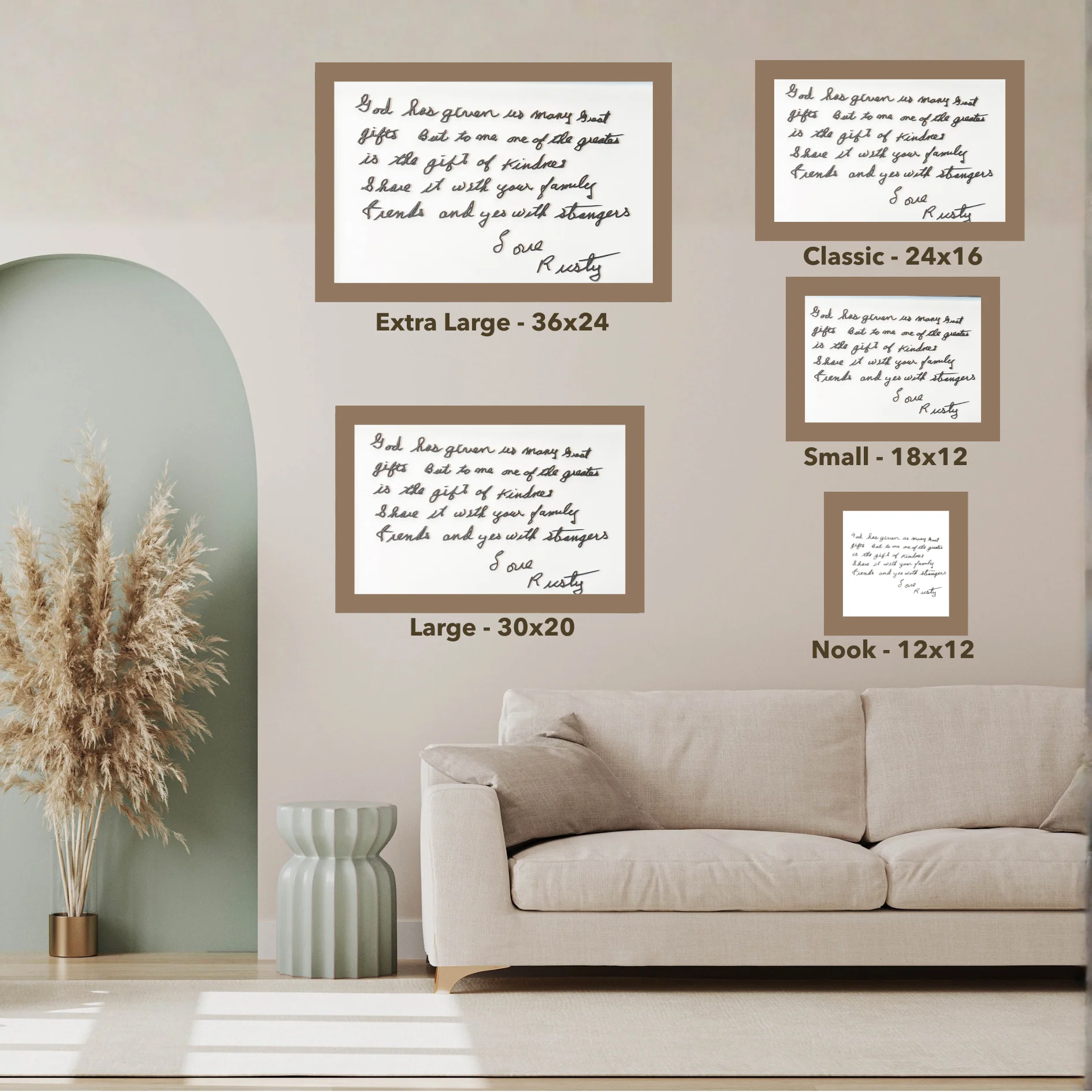 Handwriting Photo Artwork - Image 6